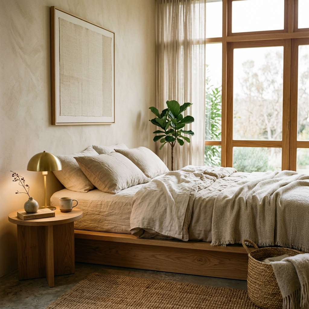 5 Cozy Japandi Bedroom Decor Ideas for a Peaceful Sanctuary